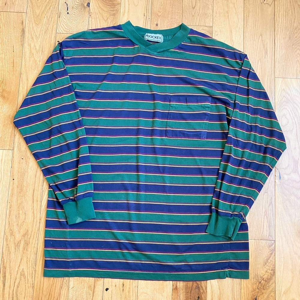 vintage Jockey stripped long sleeve